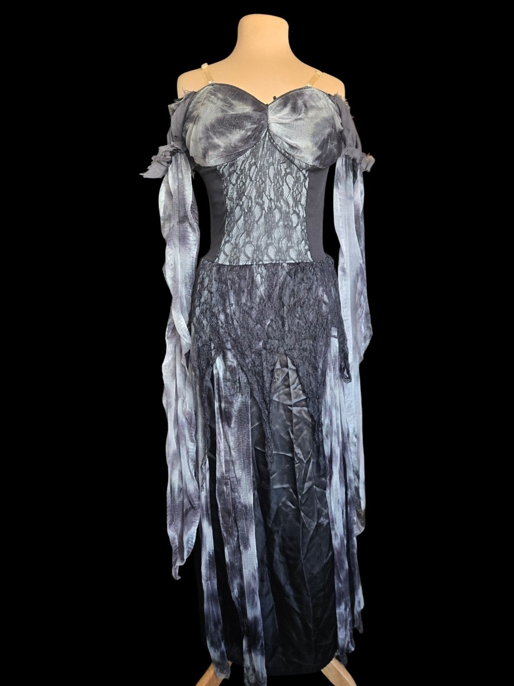 Halloween Costume Witch, Zombie, Dark Fairy, Sz M